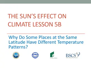 Investigating Temperature Variations at Similar Latitudes