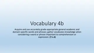 Vocabulary Expansion for Academic Success