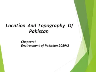 Location and Topography of Pakistan: A Comprehensive Overview