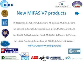 Atmosphere Composition Trends with New MIPAS V7 Products