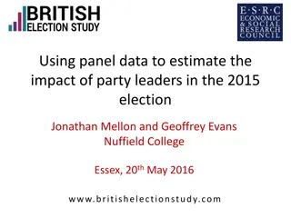 Understanding the Impact of Party Leaders in the 2015 Election