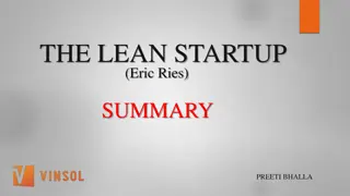 The Lean Startup Approach