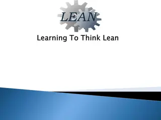 Transforming Healthcare Through Lean Principles