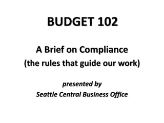 Comprehensive Overview of Compliance Rules in Seattle Central Business Office