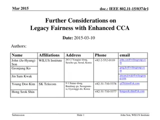 Legacy Fairness Enhancement in IEEE 802.11 Networks: Further Considerations