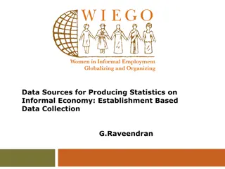 Data Sources and Methodologies for Informal Economy Statistics