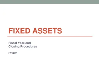 Year-End Closing Procedures for Fiscal Year 2021