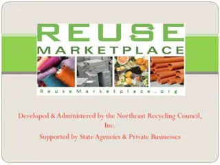 Reuse Marketplace - Online Platform for Reusable Items