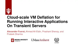 Cloud-Scale VM Deflation for Running Interactive Applications on Transient Servers