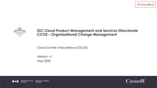 Cloud Adoption and Organizational Change Management Program Overview