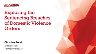 Patterns in Domestic Violence Order Breach Sentencing Outcomes