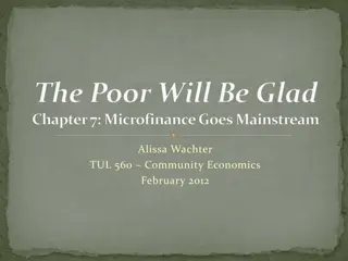 Understanding Microfinance: Empowering the Poor Through Financial Inclusion