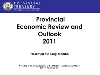 Economic Review and Outlook 2011: Global Trends and Regional Impacts