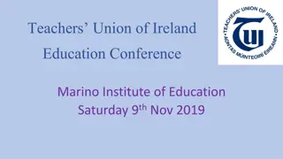 Teachers Union of Ireland Education Conference Highlights