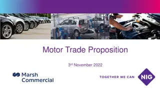 Comprehensive Overview of Motor Trade Proposition by Marsh Commercial