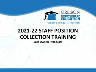 Staff Position Collection Training Guidelines for 2021-22