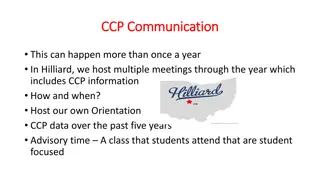 Comprehensive College Credit Plus (CCP) Communication Strategies in Hilliard