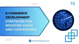 E-commerce Development Strategies for Boosting Sales and Conversions.