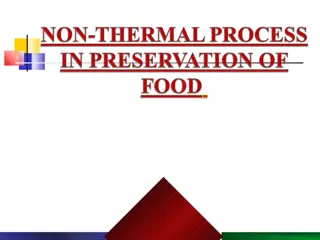 Innovations in Non-Thermal Food Processing Techniques