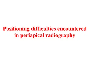 Challenges and Solutions in Periapical Radiography Techniques