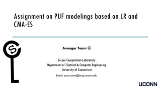 Secure Computation Laboratory: Modeling Attacks on PUF Systems