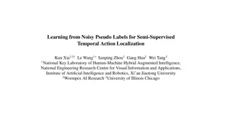 Handling Label Noise in Semi-Supervised Temporal Action Localization