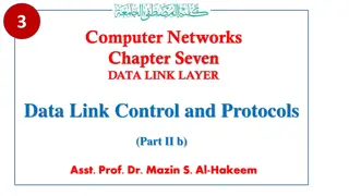 Data Link Control and Protocols in Computer Networks