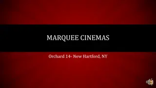 Marquee Cinemas - Bringing Entertainment to Life Since 1979