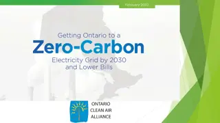 Ontario's Electricity Plan: Balancing Carbon Reduction and Cost Efficiency