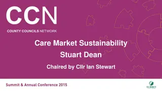 Market Oversight and Sustainability in Care Industry