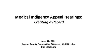 Understanding Medical Indigency Appeal Hearings