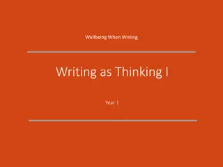 Enhancing Wellbeing through Reflective Writing for Academic Success