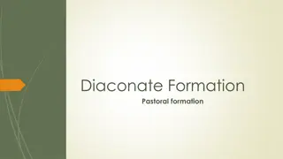 The Integral Role of Pastoral Formation in Diaconate Training