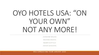 Challenges and Opportunities for OYO Hotels in the US Market