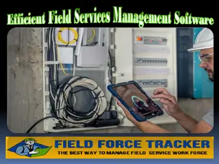 Efficient Field Services Management Software