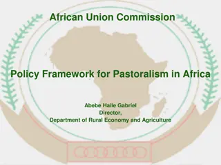 African Union Commission Policy Framework for Pastoralism in Africa