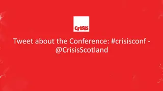 Creative Strategies to Address Homelessness at #CrisisConf