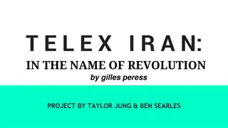 Documenting the Iranian Revolution: T.E.L.E.X.I.R.A.N. & Gilles Peress