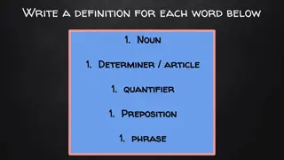 Understanding Noun Phrases: Definitions and Examples