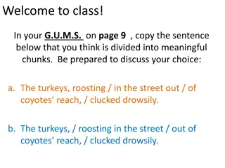 Clauses and Phrases in Grammar