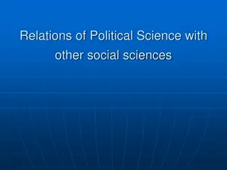 Interdisciplinary Relationships in Political Science