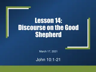 Insights on the Good Shepherd from John 10:1-21