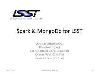 Spark & MongoDB Integration for LSST Workshop