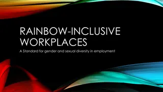 Rainbow-Inclusive Workplaces Standard: Promoting Diversity in Employment