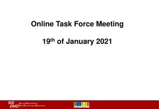 Minutes of SGI DHO Task Force Meeting - January 2021