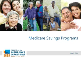 Medicare Savings Programs - A Comprehensive Guide