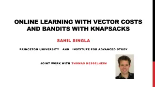 Advances in Online Learning with Vector Costs and Bandits with Knapsacks