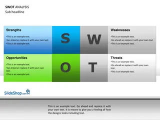 Comprehensive SWOT Analysis Report for Strategic Planning