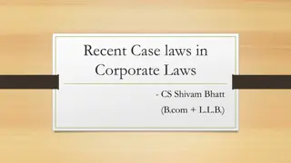 Recent Case Laws in Corporate Laws - Economy Hotels India Services Pvt. Ltd. v. Registrar of Companies & ANR. (NCLAT)