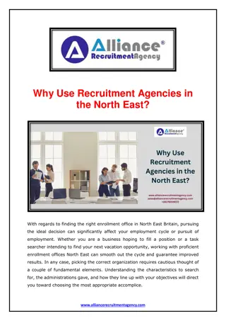 Why Use Recruitment Agencies in the North East